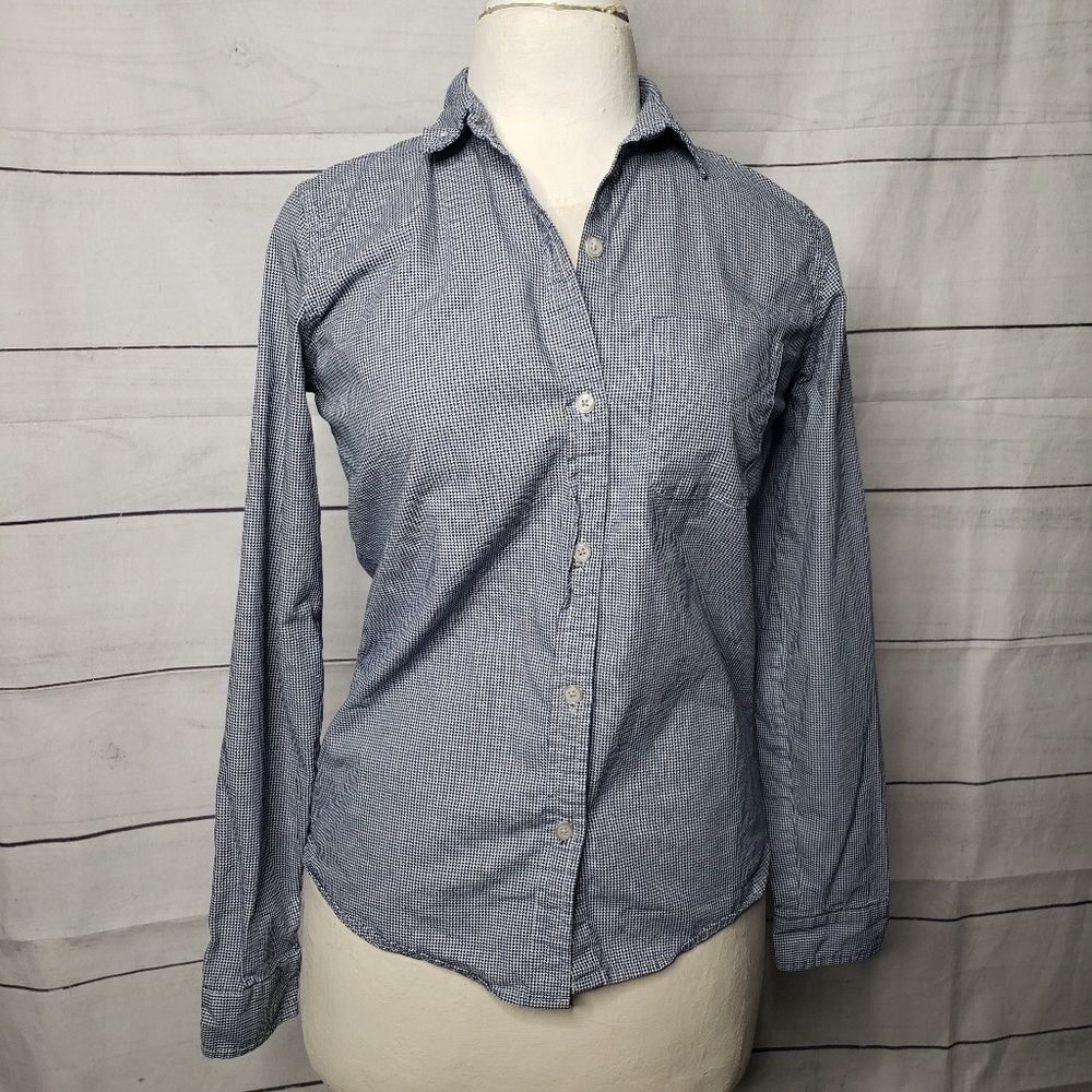 Current/Elliott button up down plaid size 0